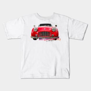 1957 Triumph TR3 Cabriolet Kids T-Shirt